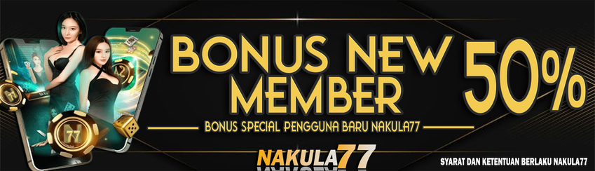 BONUS NEW MEMBER 50% SLOT (DIAWAL)